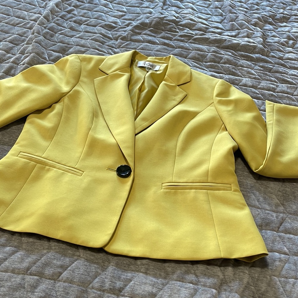 Lined Lesuit Blazer - image 3